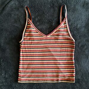 American Eagle Soft & Sexy V-Neck Cropped Cami